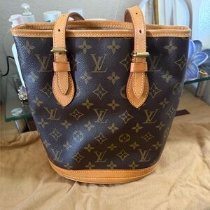 Louis Vuitton bucket bag